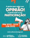 sugestões para o PPA 2022-2025 LOA 2022