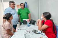 Presidente da Câmara de Caaporã, Wilton Alencar, participou do evento ‘Mais Saúde Pra Você’